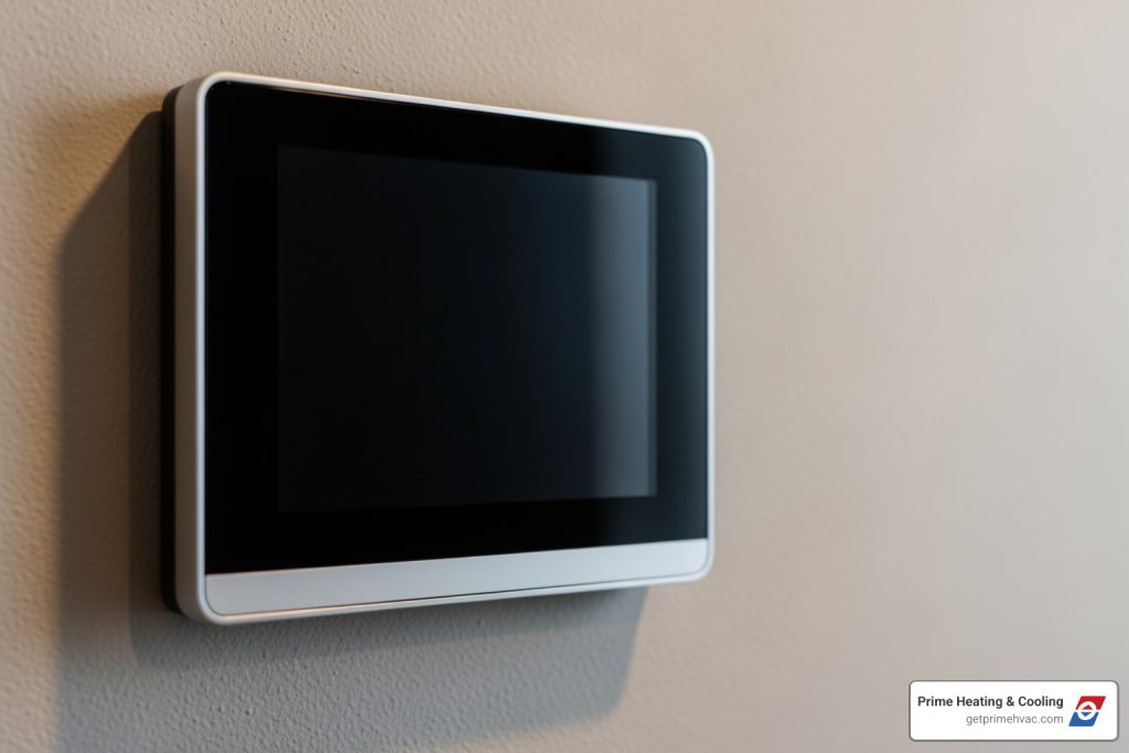 Thermostat won't turn on