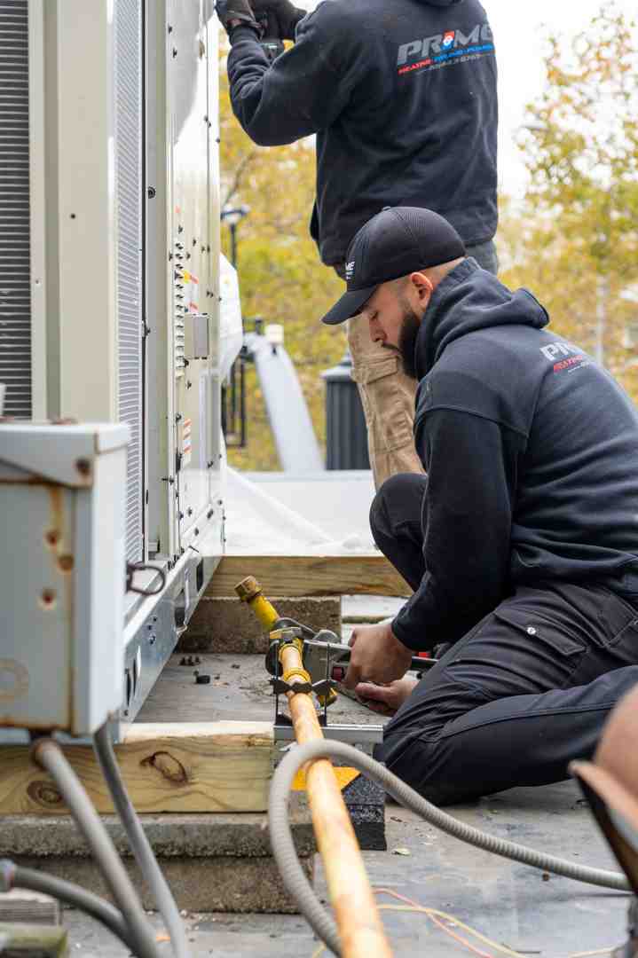 heat pump installation