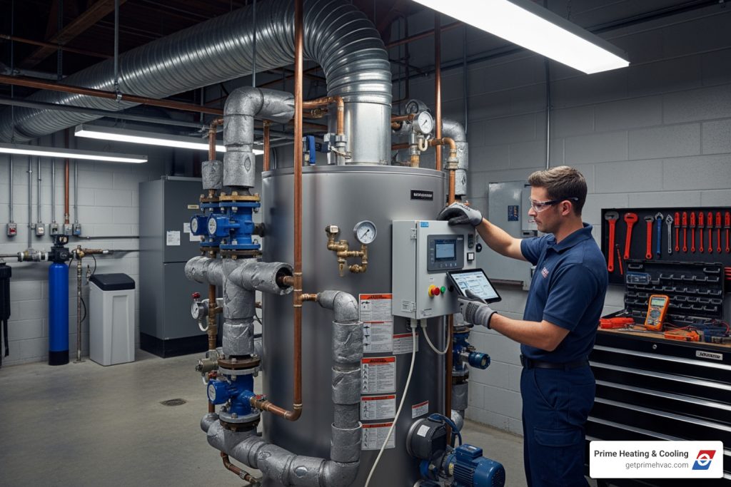 commercial water heater installation near me