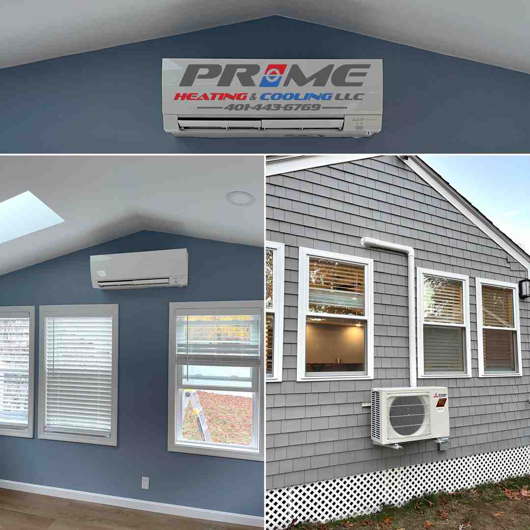ductless mini split heat pump installation
