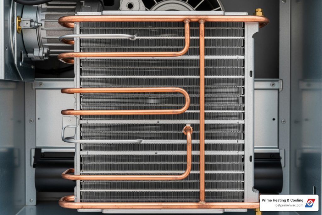 HVAC evaporator coil cleaning