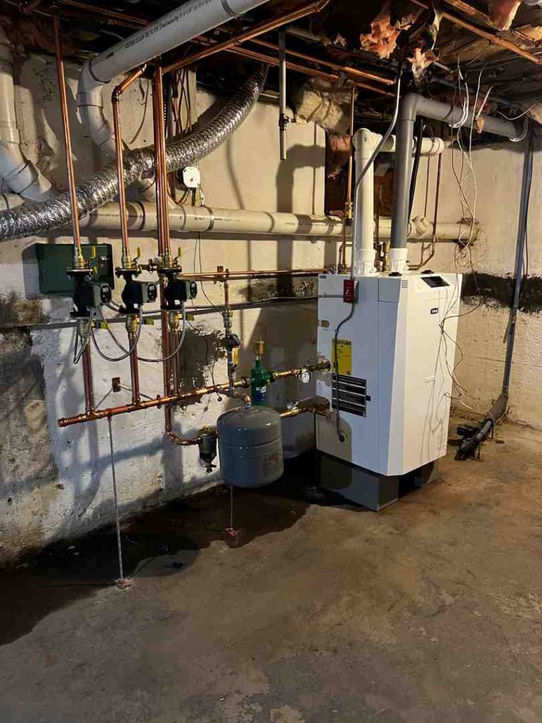 changing plumbing pipes